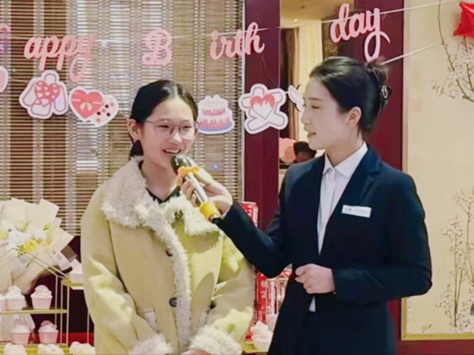 人生第一次，主持夢的初次綻放